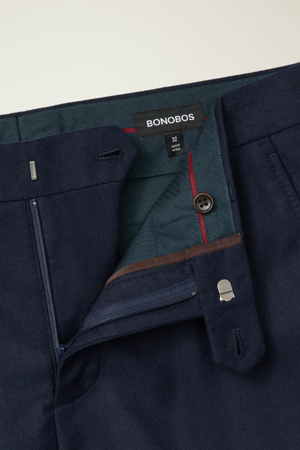 Jetsetter Italian Brushed Wool Dress Pant / Bonobos Online