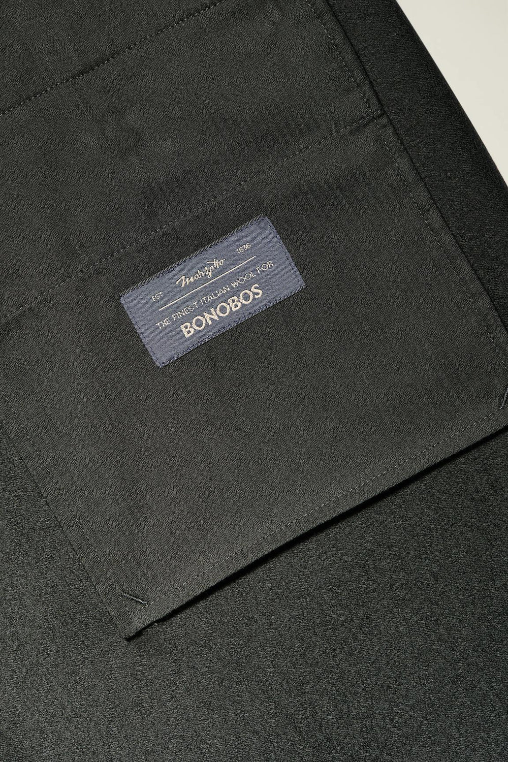 Jetsetter Italian Brushed Wool Dress Pant / Bonobos Outlet