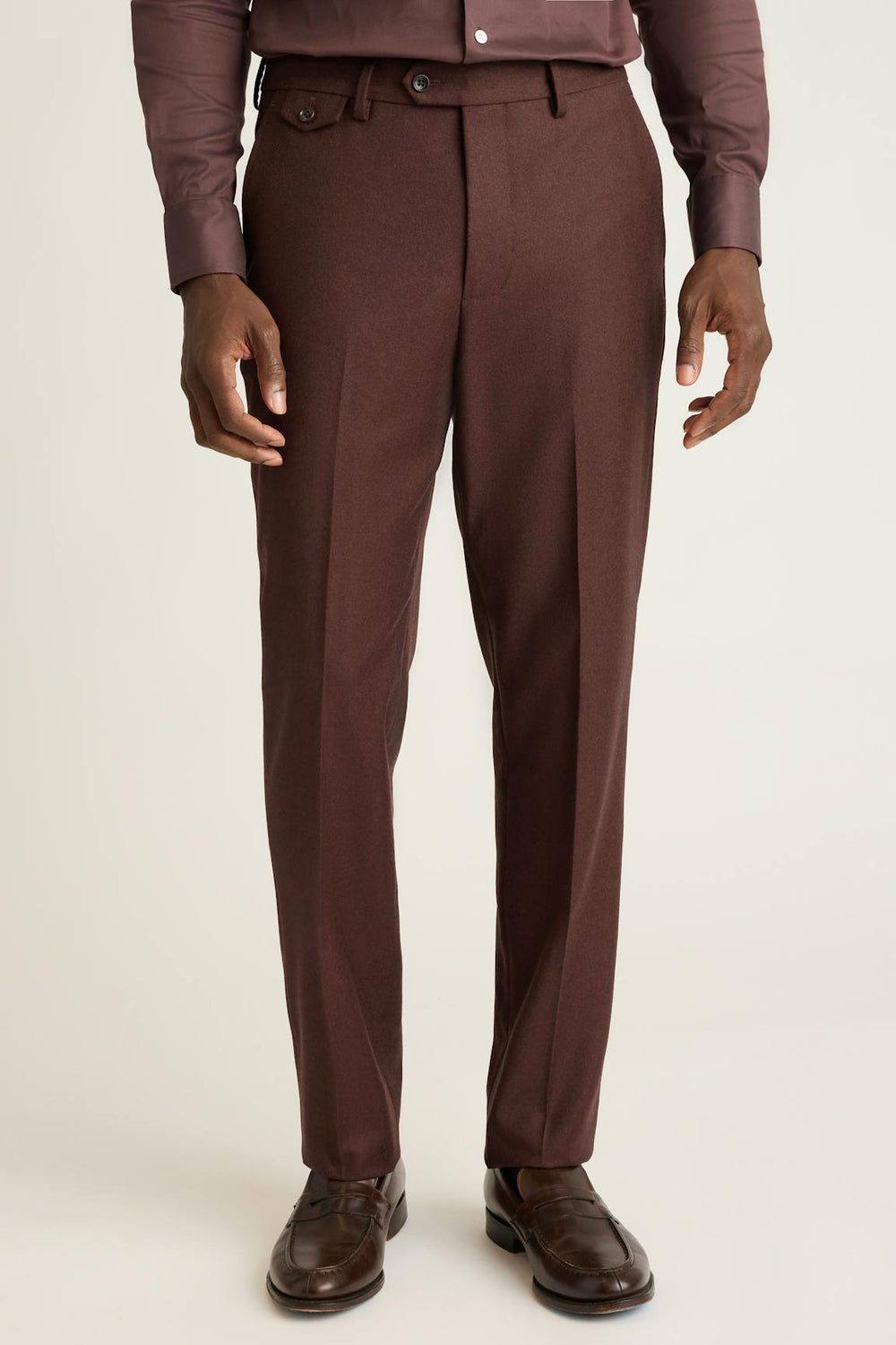 Jetsetter Italian Brushed Wool Dress Pant / Bonobos For Sale