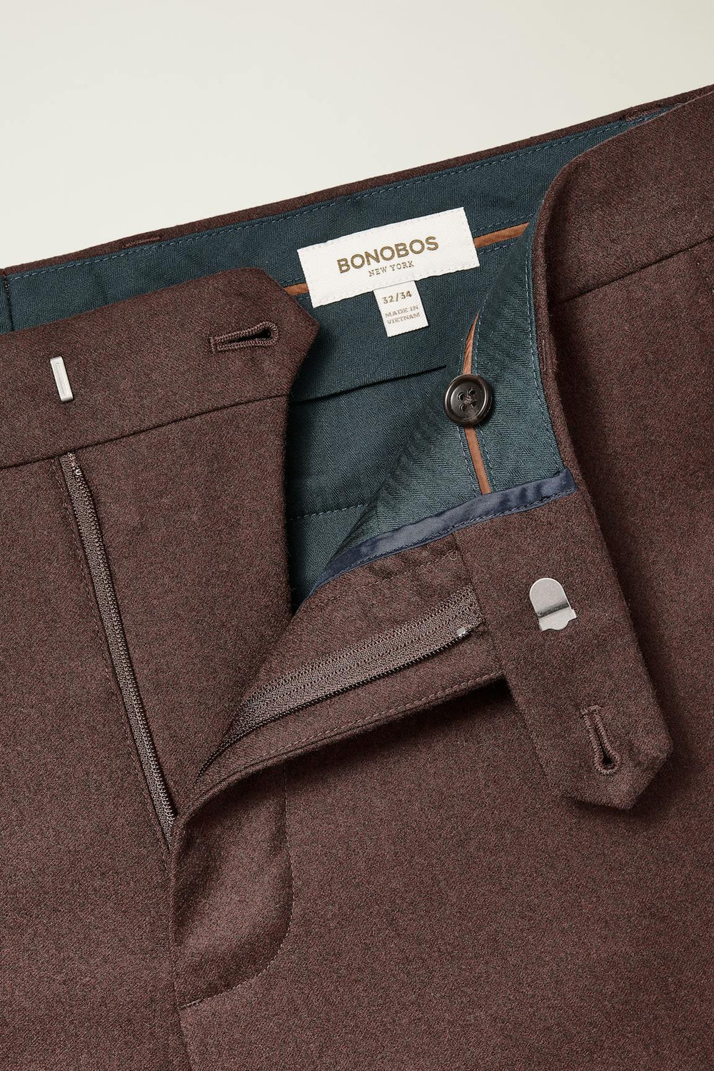 Jetsetter Italian Brushed Wool Dress Pant / Bonobos For Sale