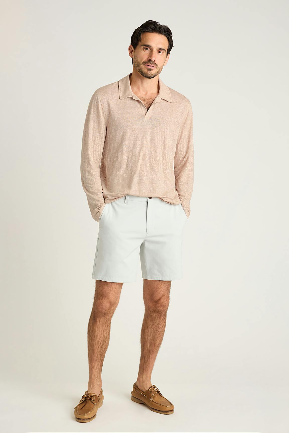 Montauk Linen Polo / Bonobos For Sale