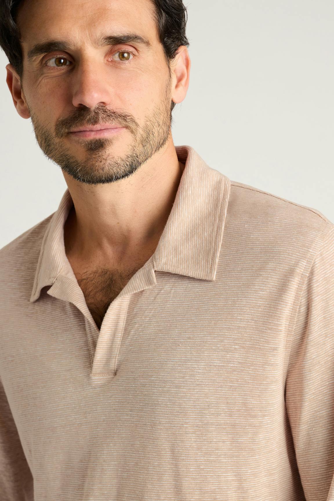 Montauk Linen Polo / Bonobos For Sale