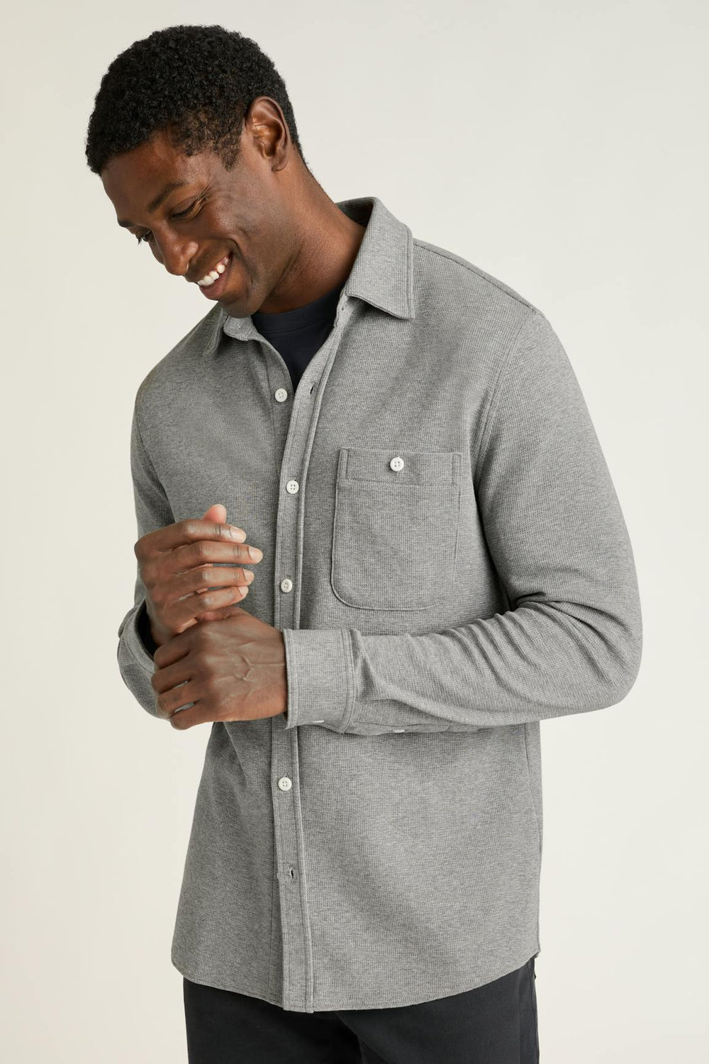 Waffle Button Down Shirt / Bonobos For Sale