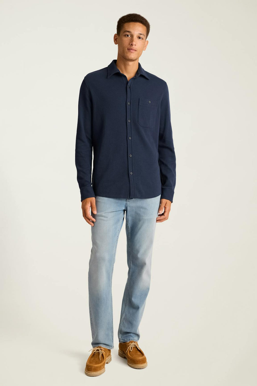 Waffle Button Down Shirt / Bonobos For Sale