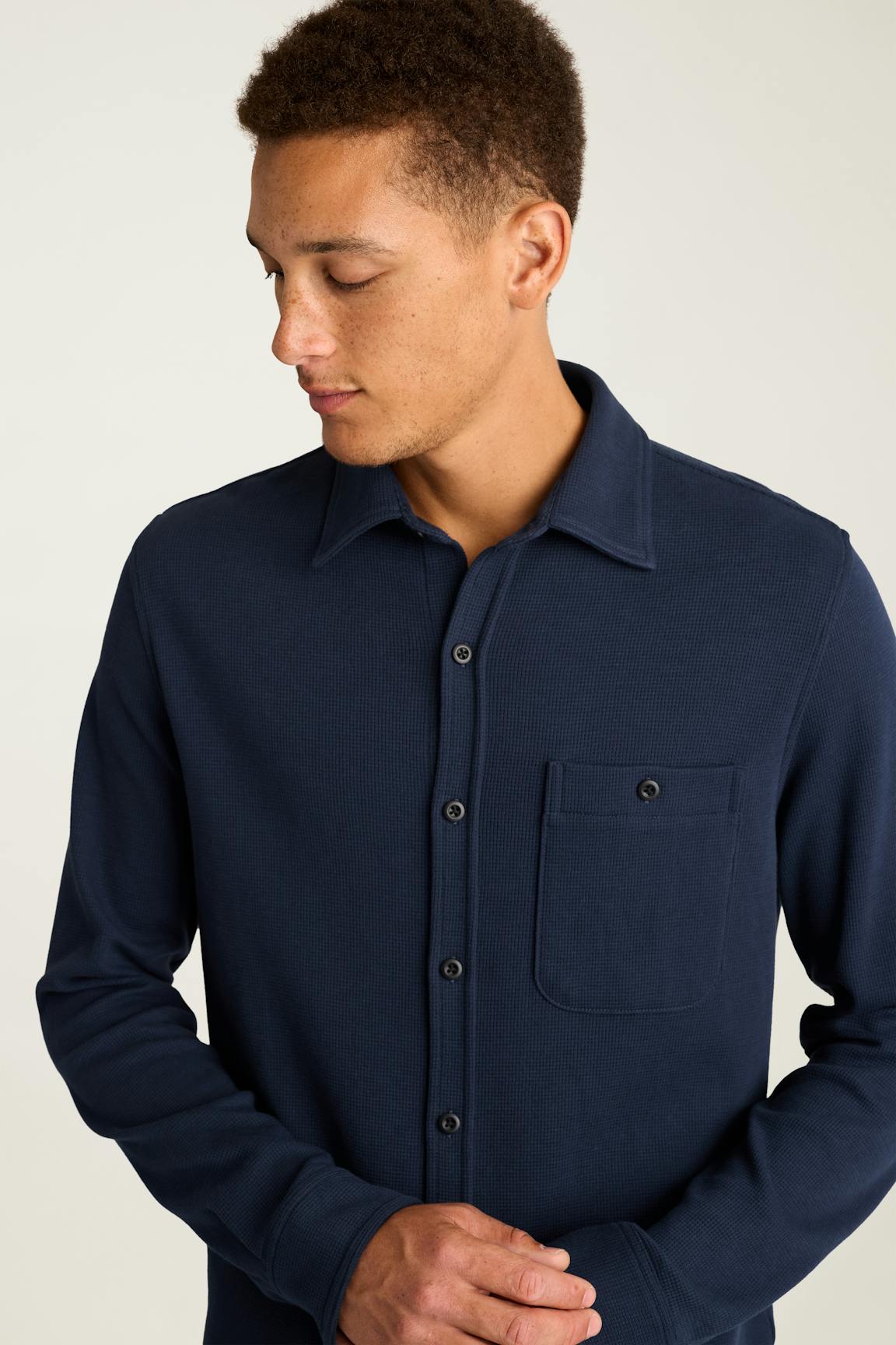 Waffle Button Down Shirt / Bonobos For Sale