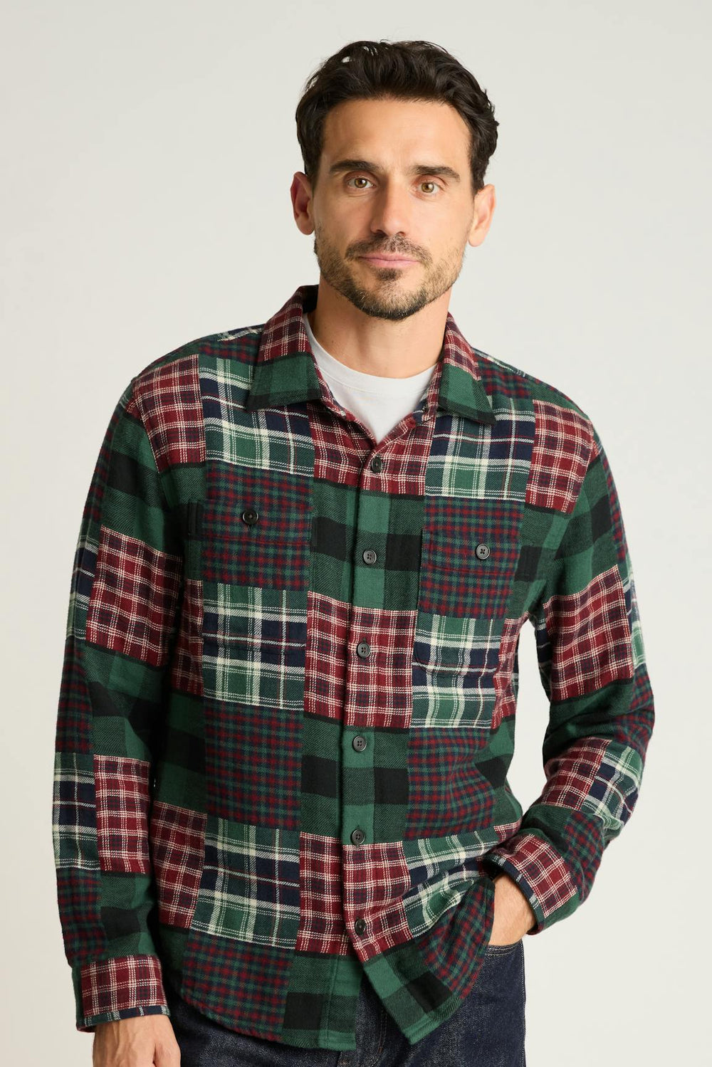 Reveler Patchwork Shirt / Bonobos us