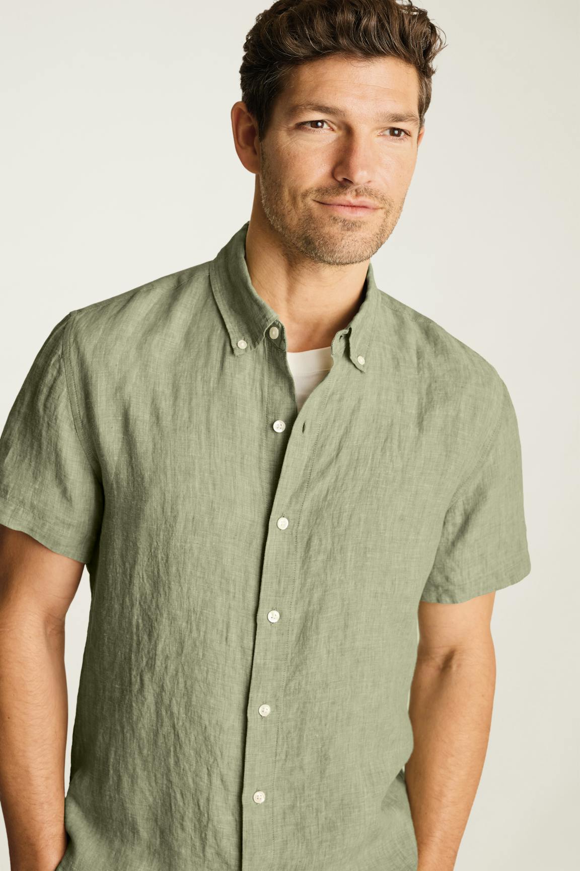 Riviera Linen Short Sleeve Shirt / Bonobos Online