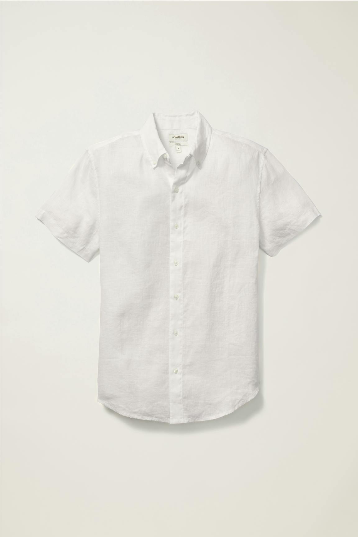 Riviera Linen Short Sleeve Shirt / Bonobos Discount