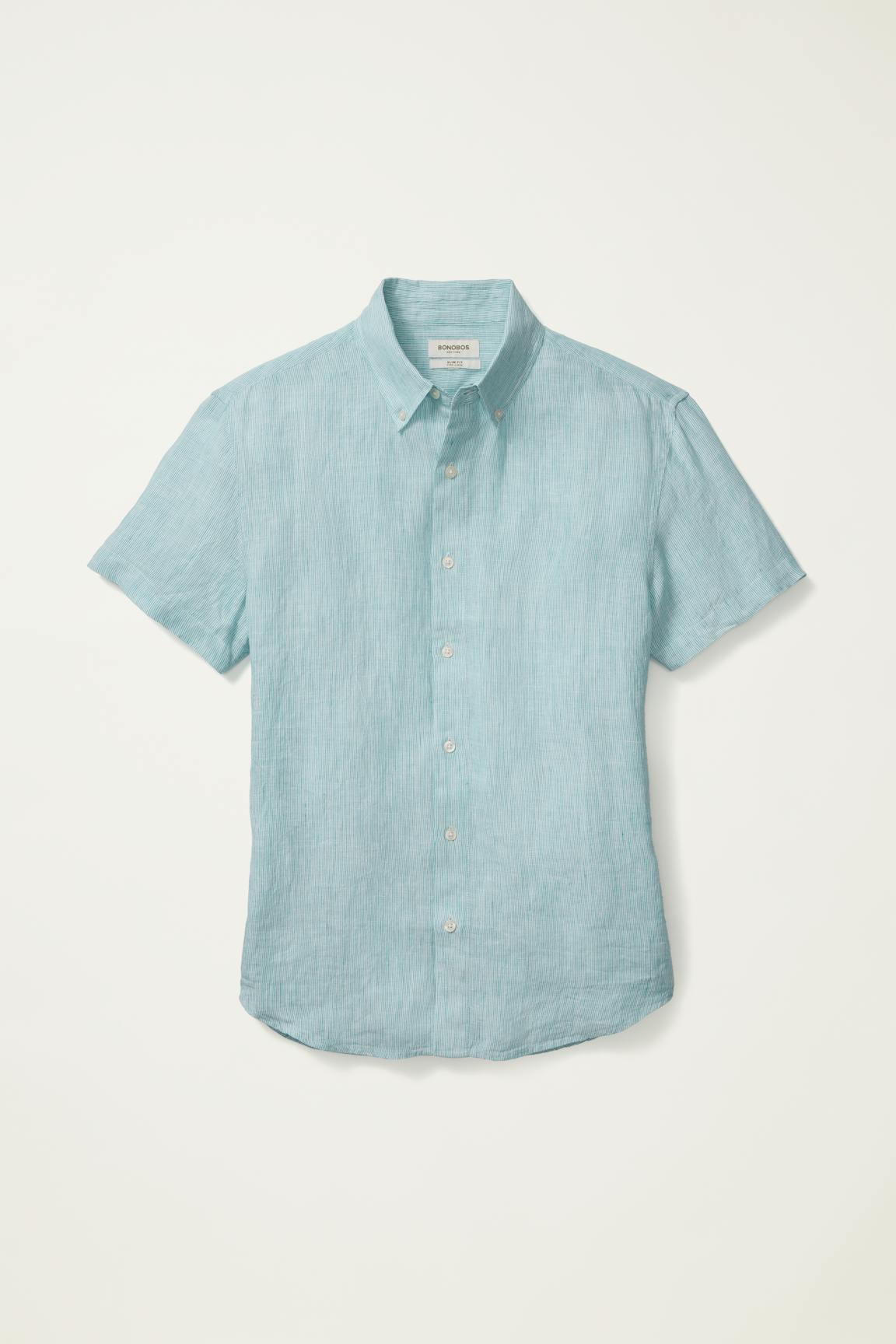 Riviera Linen Short Sleeve Shirt / Bonobos