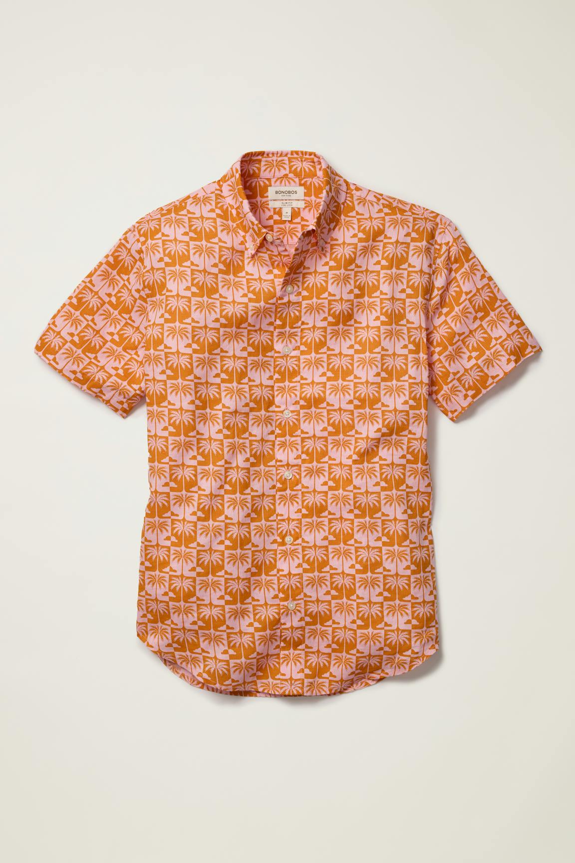 Riviera Linen Short Sleeve Shirt / Bonobos
