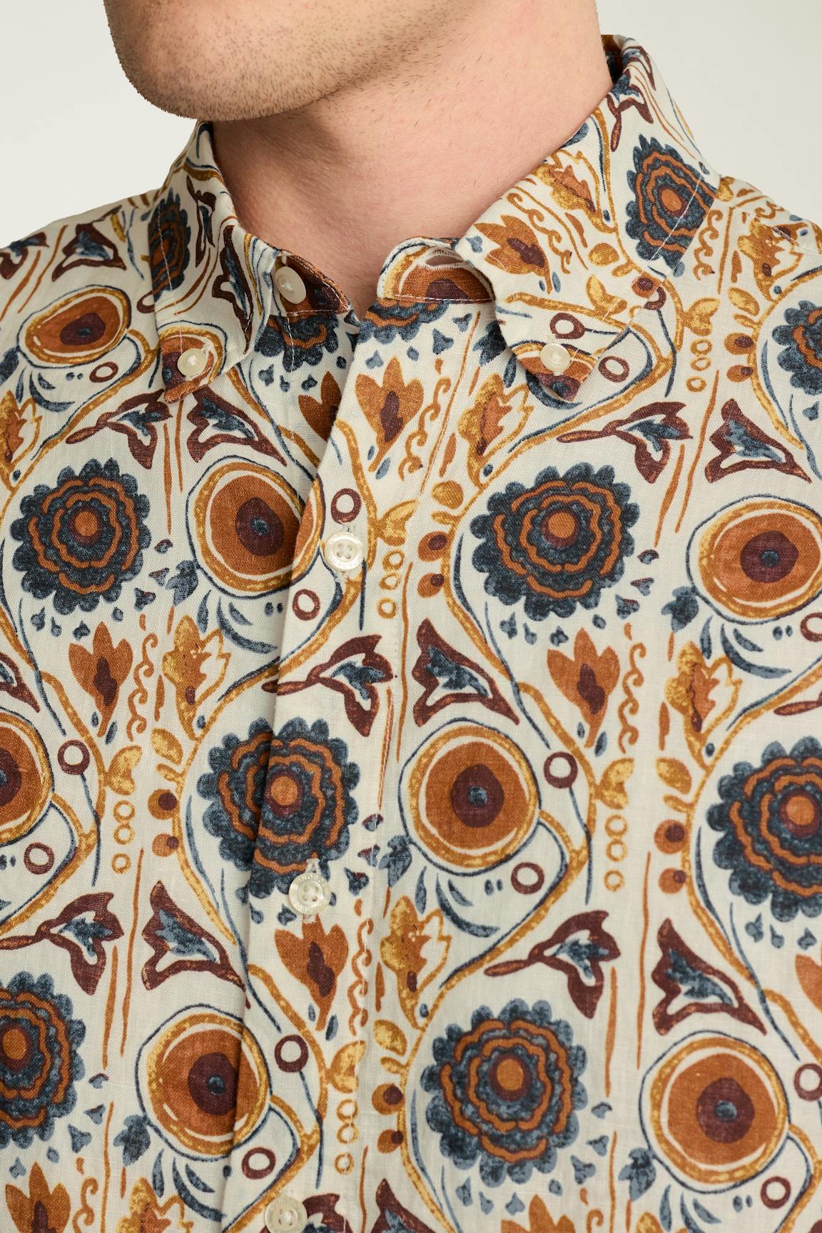 Riviera Linen Short Sleeve Shirt / Bonobos us