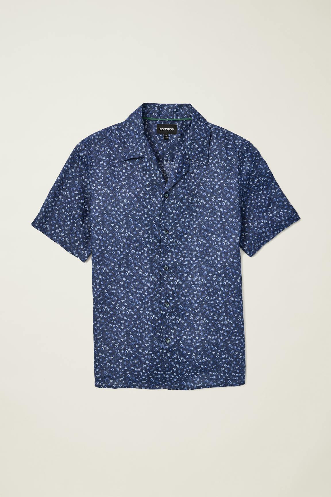 Linen Riviera Cabana Shirt / Bonobos On Sale