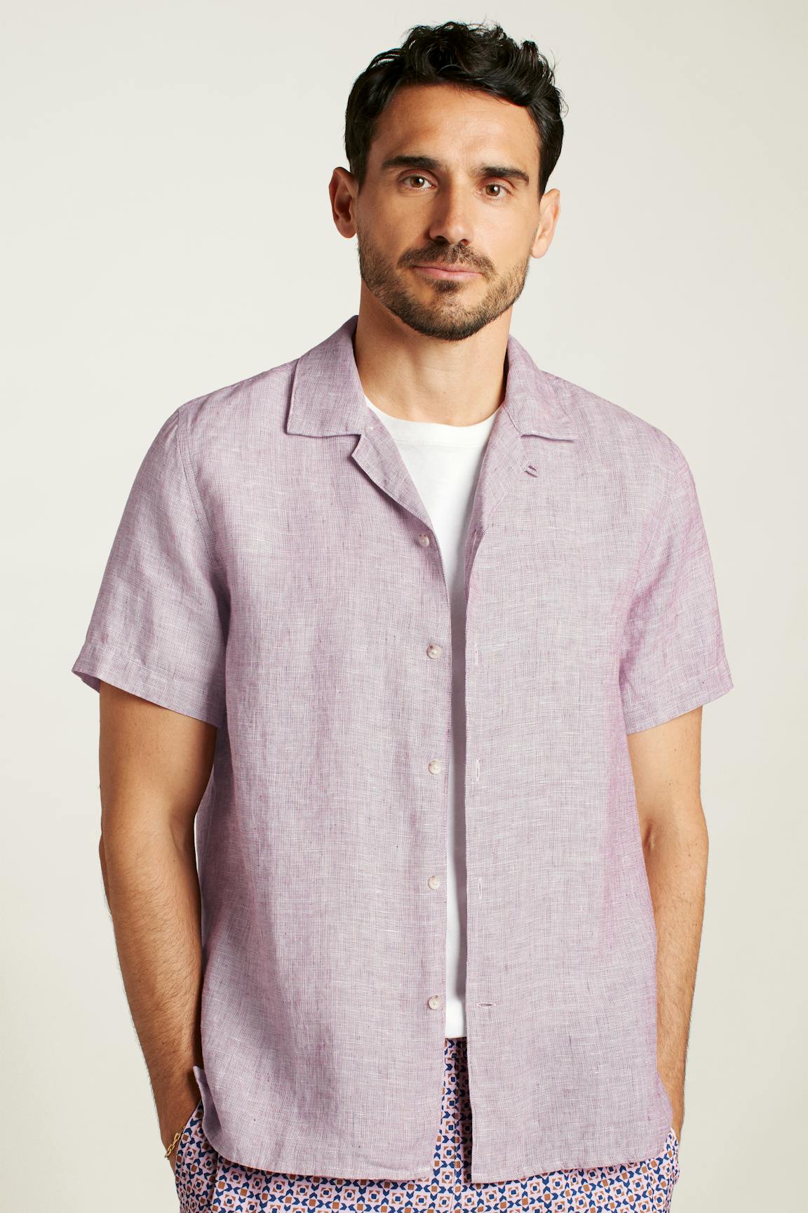 Linen Riviera Cabana Shirt / Bonobos