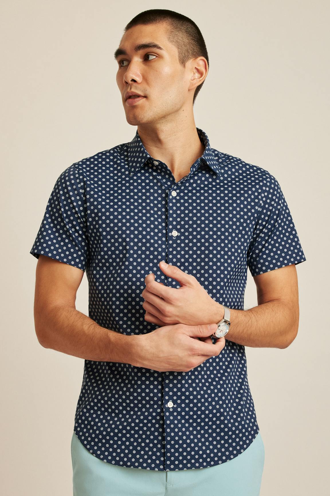 Tech Short Sleeve Shirt / Bonobos On Sale