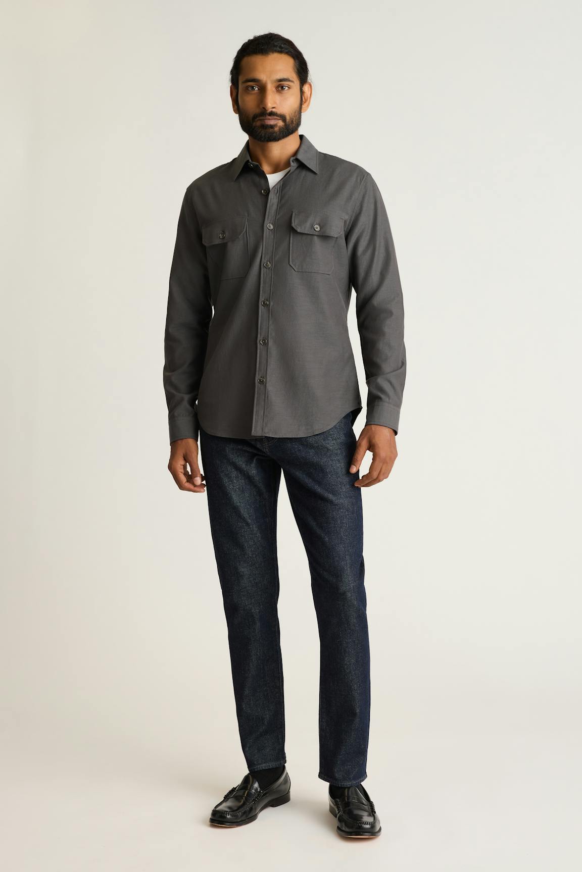 Garment-Dyed Utility Shirt / Bonobos For Sale