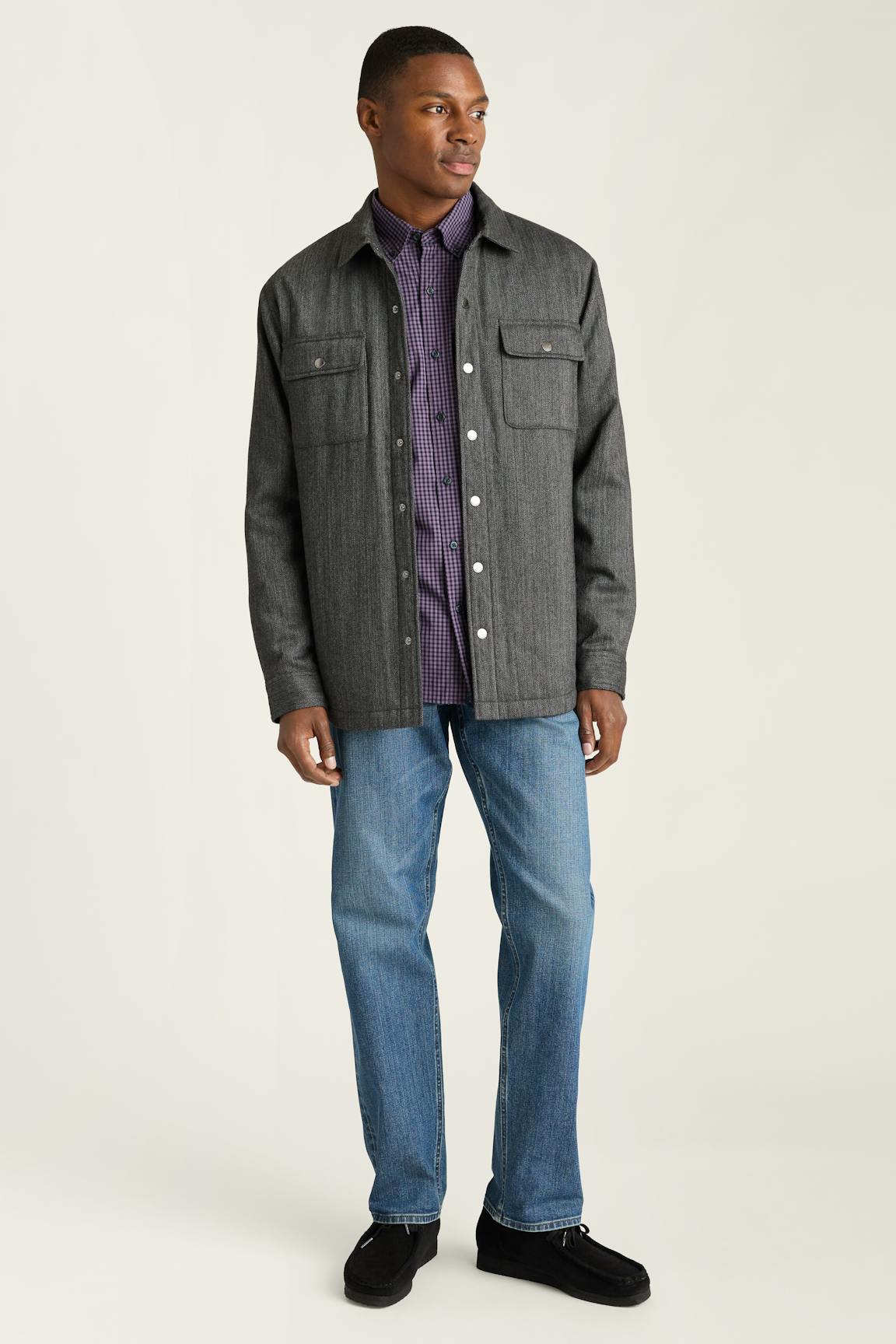 Italian Brushed Twill Shacket / Bonobos