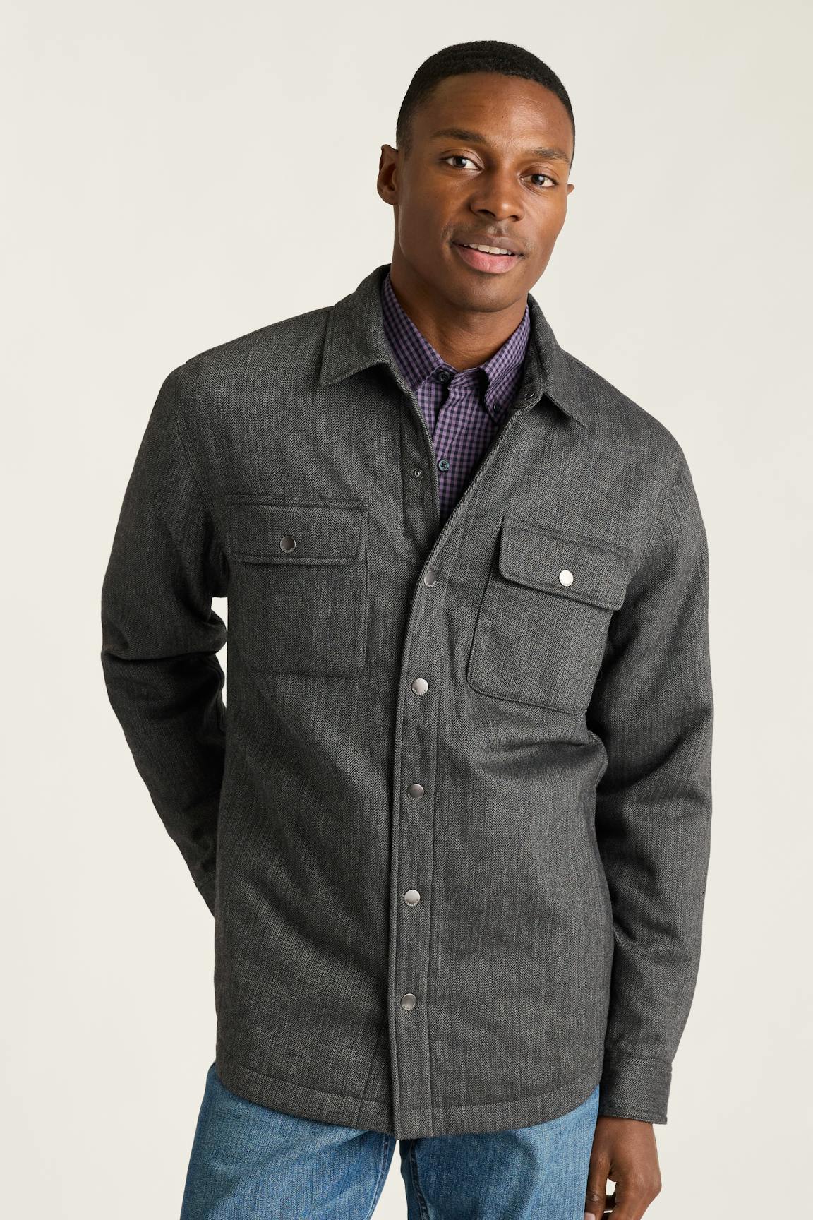 Italian Brushed Twill Shacket / Bonobos