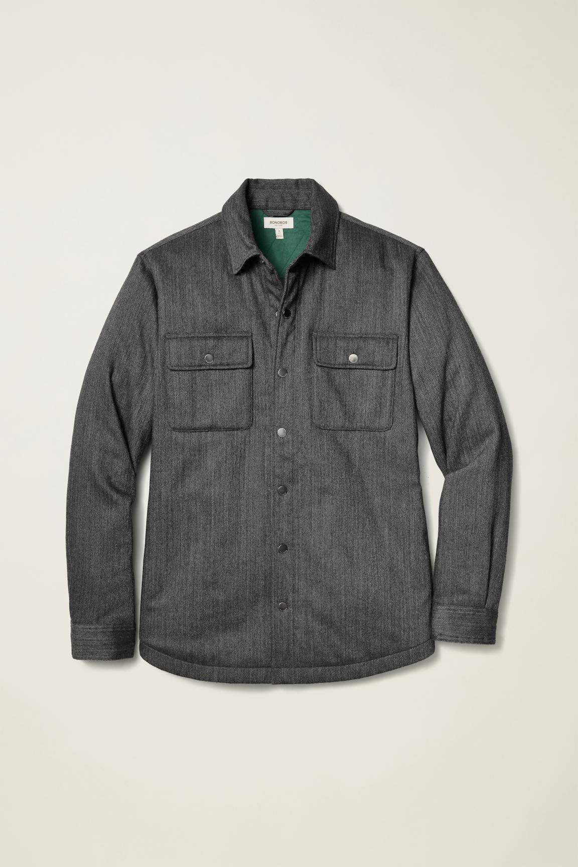 Italian Brushed Twill Shacket / Bonobos