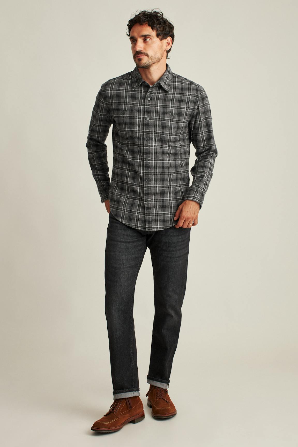 Stretch Flannel Shirt / Bonobos For Sale