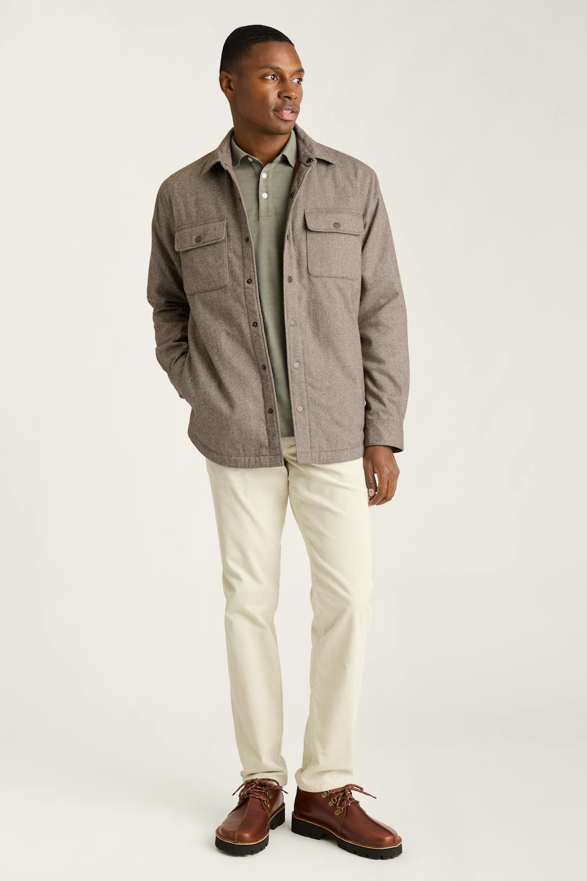 Italian Brushed Twill Shacket / Bonobos Discount