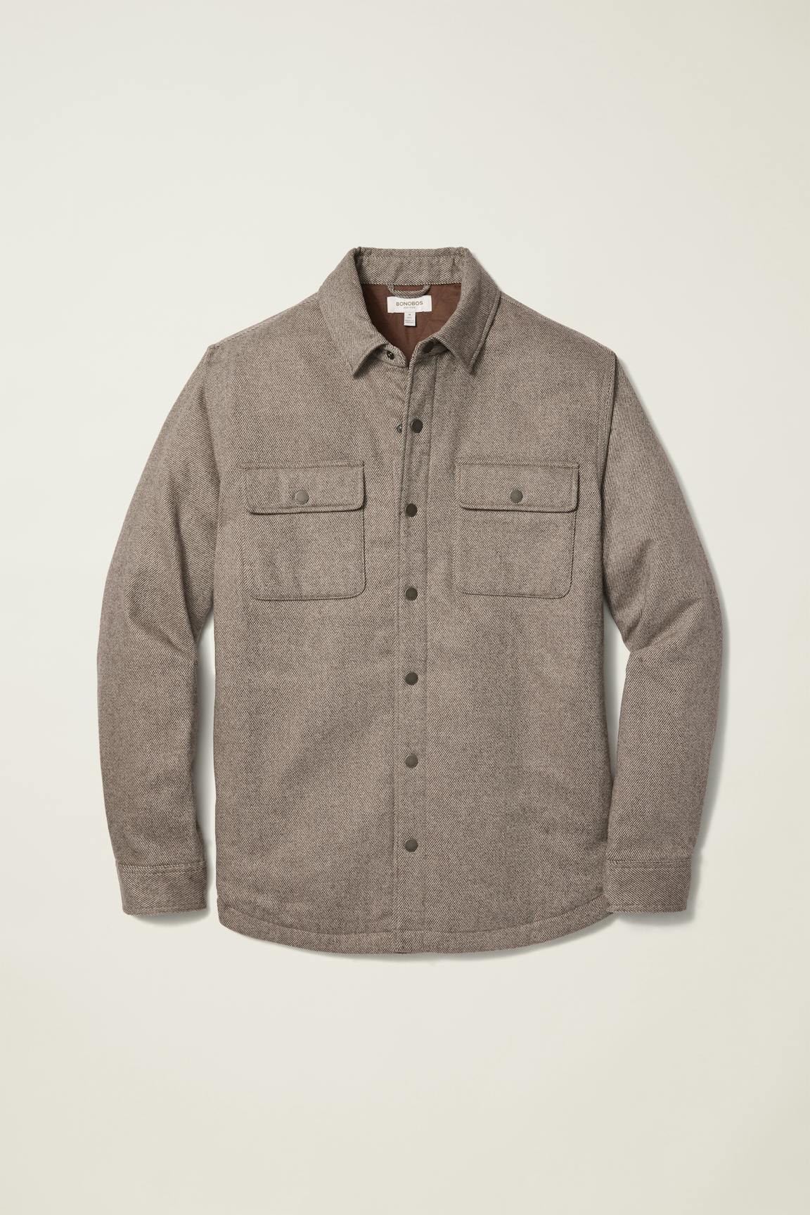 Italian Brushed Twill Shacket / Bonobos Discount
