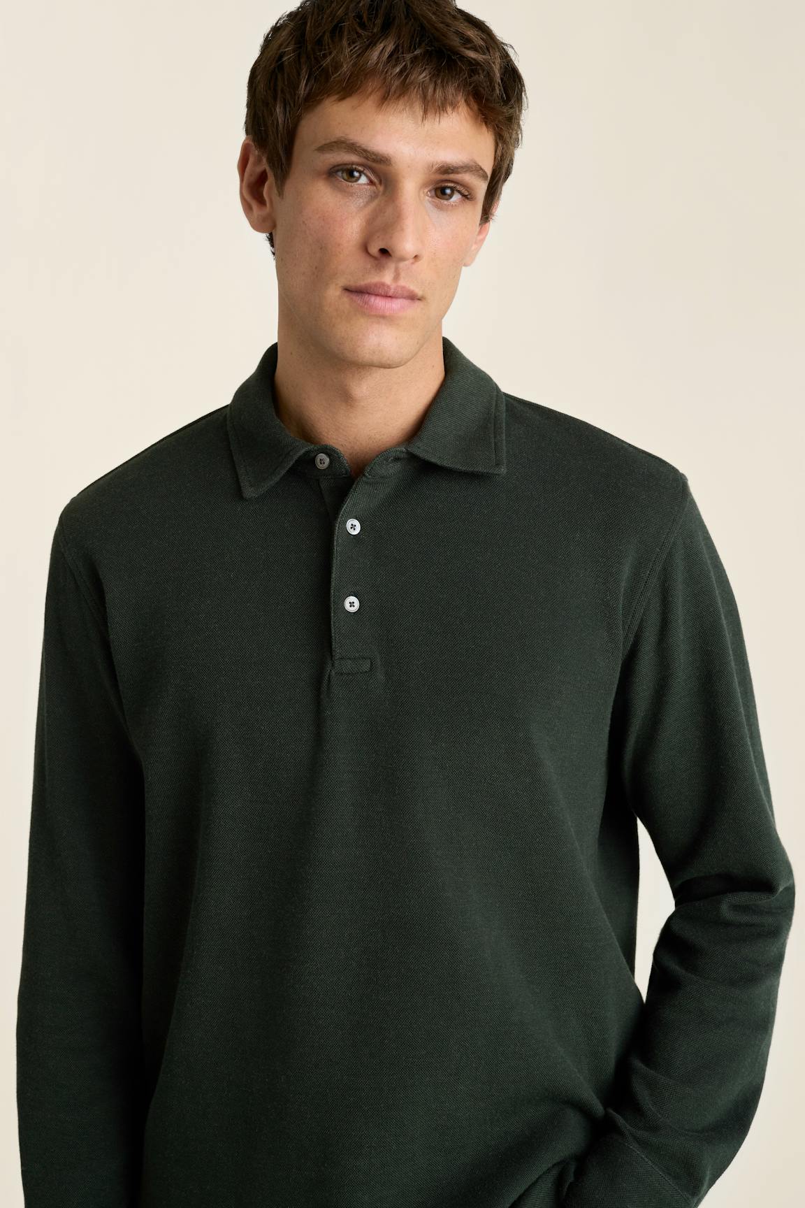 Refined Long Sleeve Polo / Bonobos Outlet