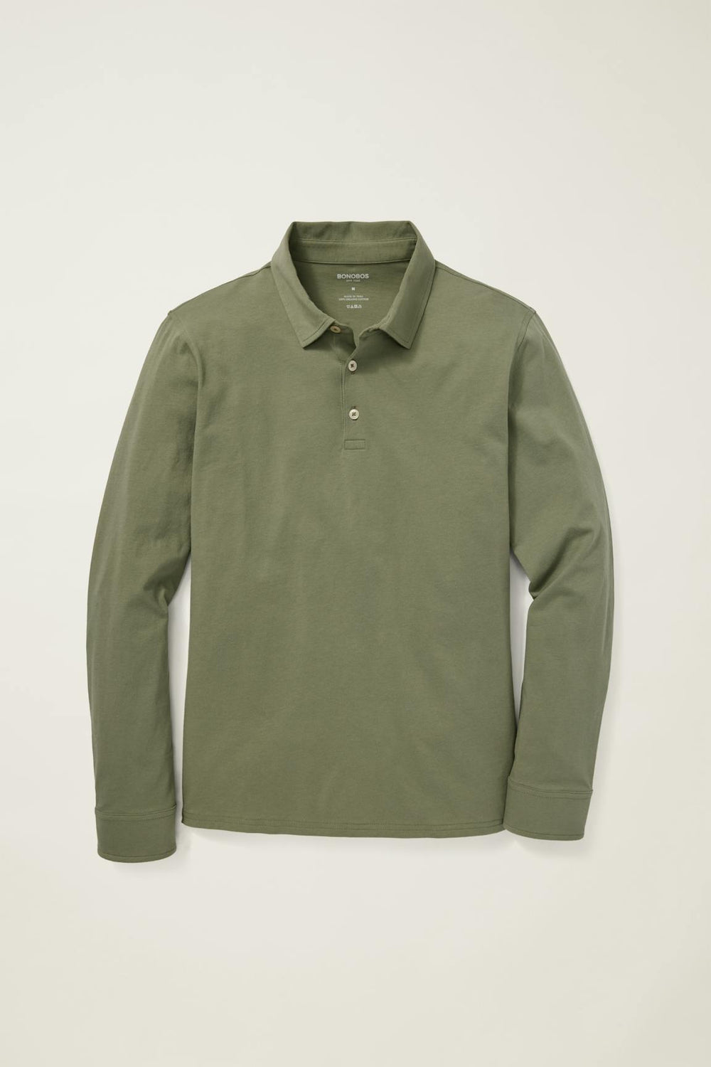 Organic Cotton Long Sleeve Polo / Bonobos Online