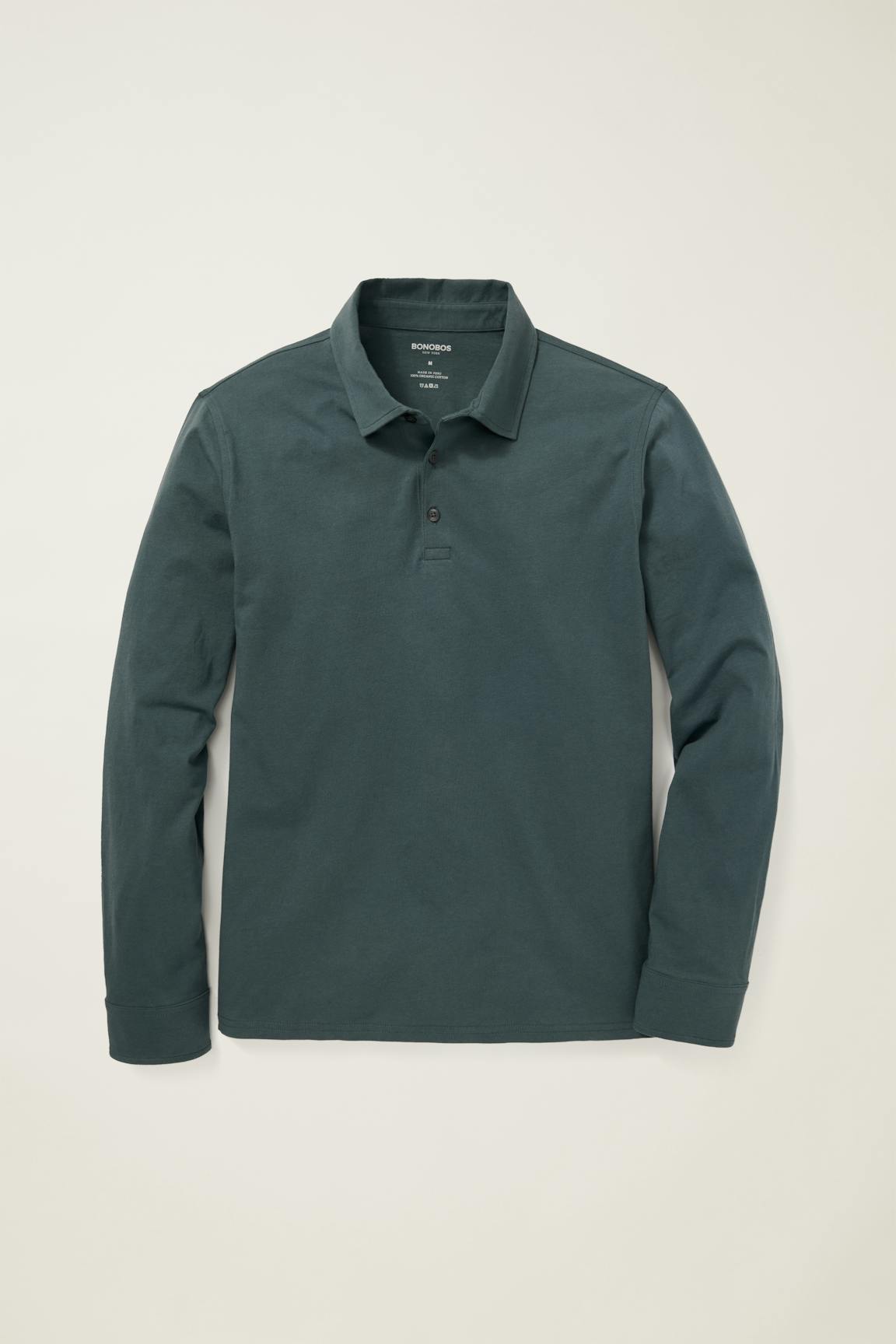 Organic Cotton Long Sleeve Polo / Bonobos Discount