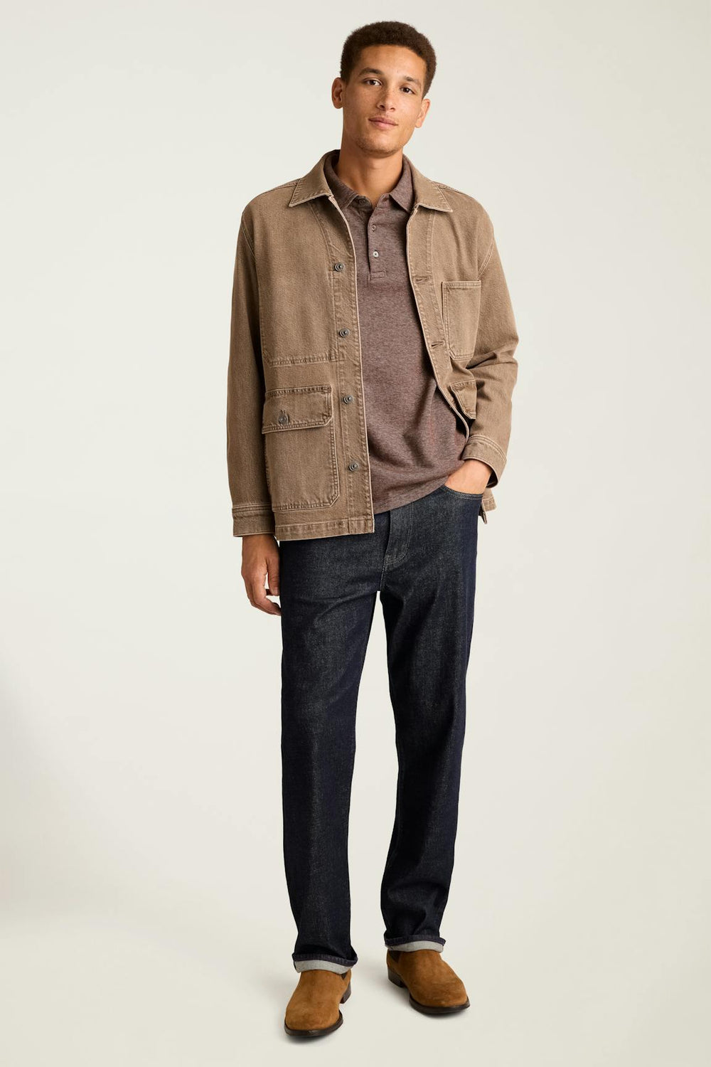 Refined Long Sleeve Polo / Bonobos
