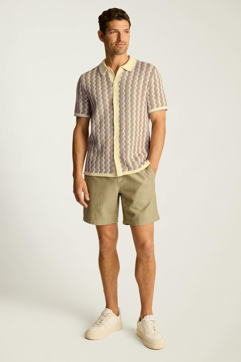 Hudson Cabana Sweater Polo / Bonobos On Sale