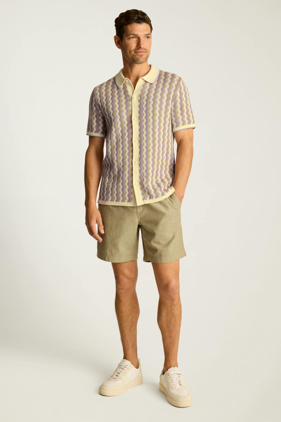 Hudson Cabana Sweater Polo / Bonobos On Sale