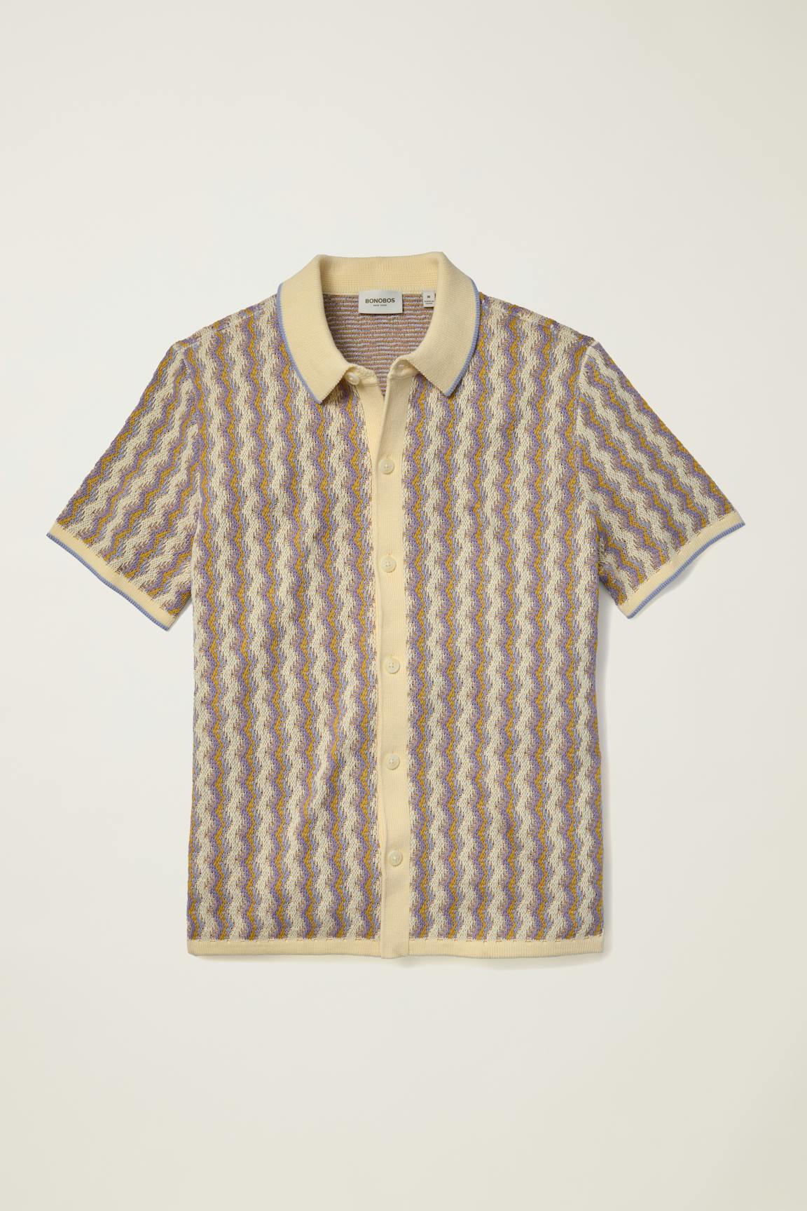 Hudson Cabana Sweater Polo / Bonobos On Sale