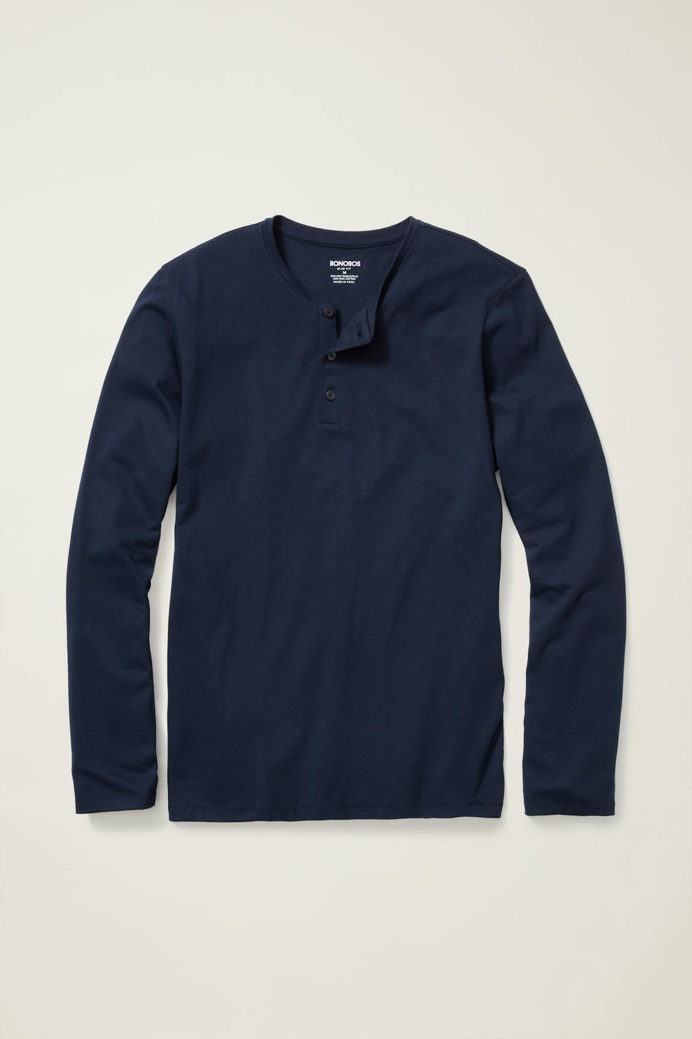Pima Performance Long Sleeve Henley / Bonobos Outlet