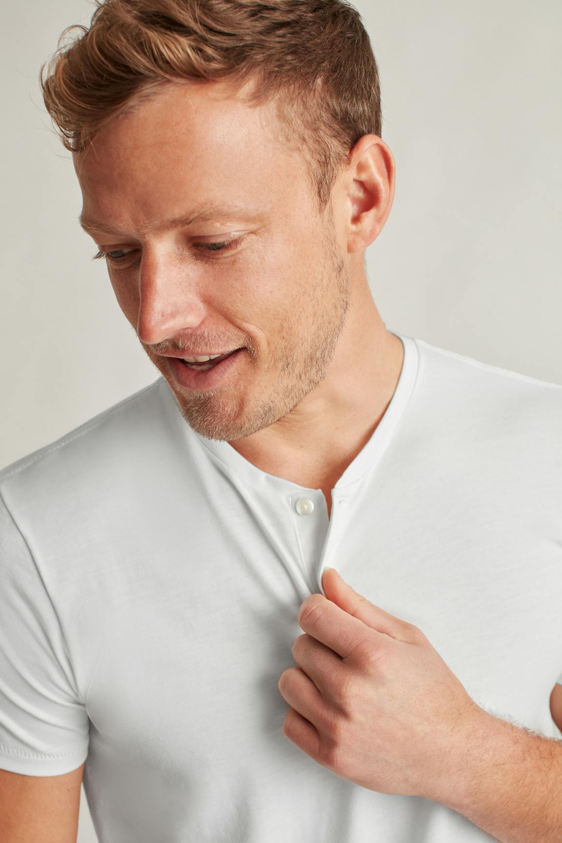 Pima Performance Short Sleeve Henley / Bonobos For Sale