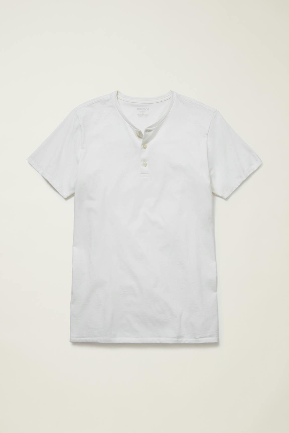Pima Performance Short Sleeve Henley / Bonobos For Sale