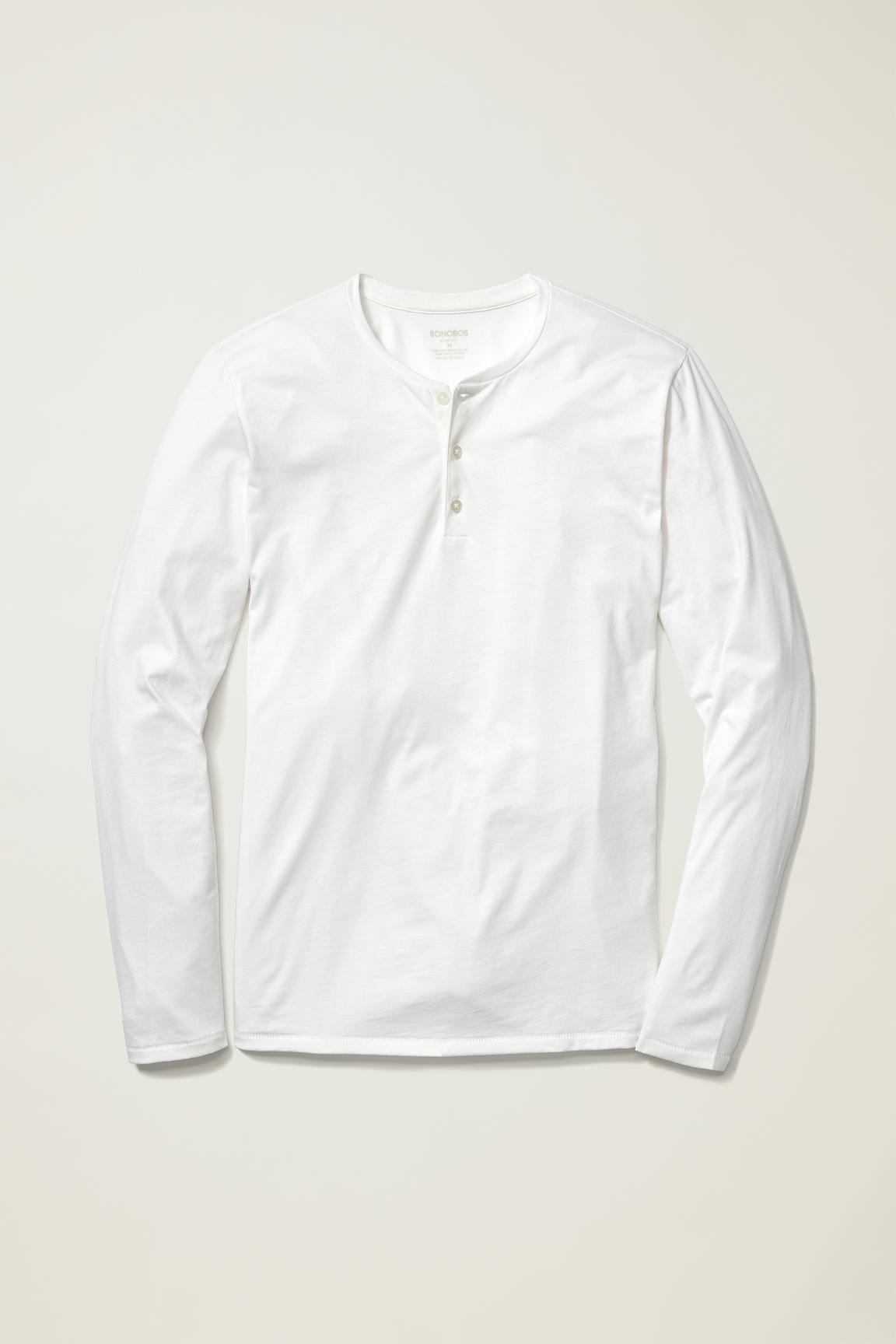 Pima Performance Long Sleeve Henley / Bonobos Discount