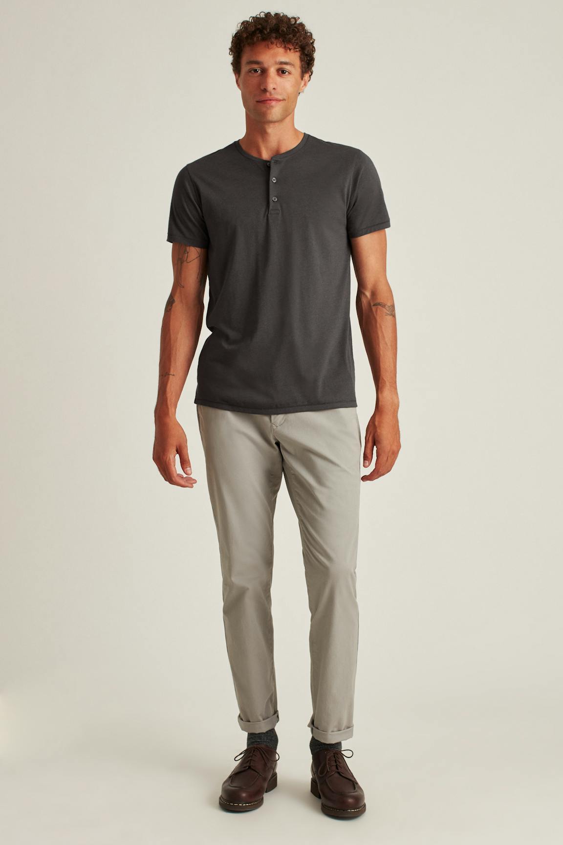 Pima Performance Short Sleeve Henley / Bonobos Online