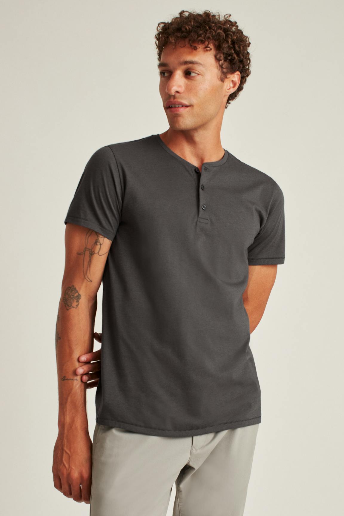 Pima Performance Short Sleeve Henley / Bonobos Online