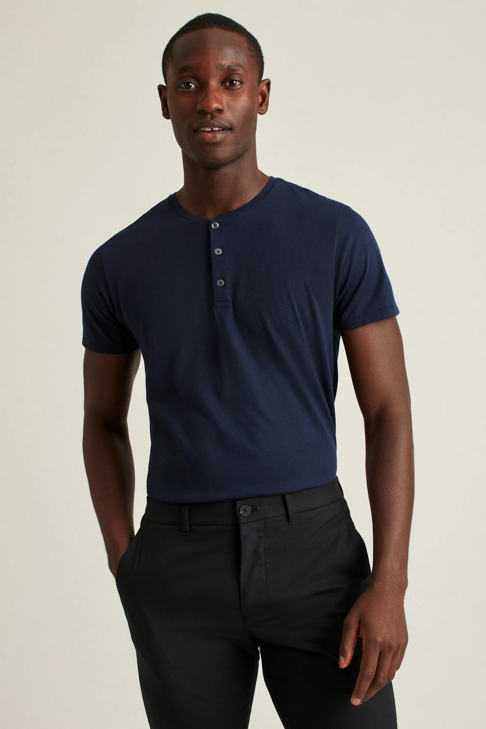 Pima Performance Short Sleeve Henley / Bonobos Outlet