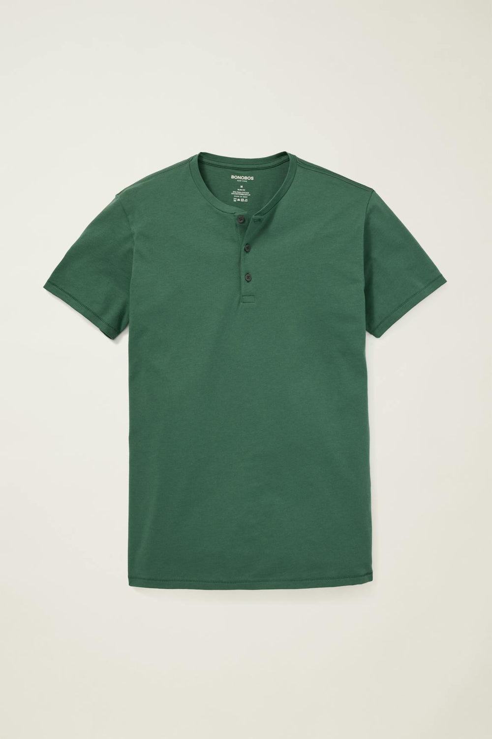Pima Performance Short Sleeve Henley / Bonobos For Sale