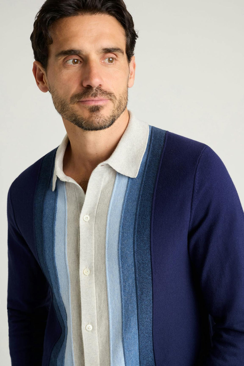 Hudson Long Sleeve Sweater Polo / Bonobos Outlet