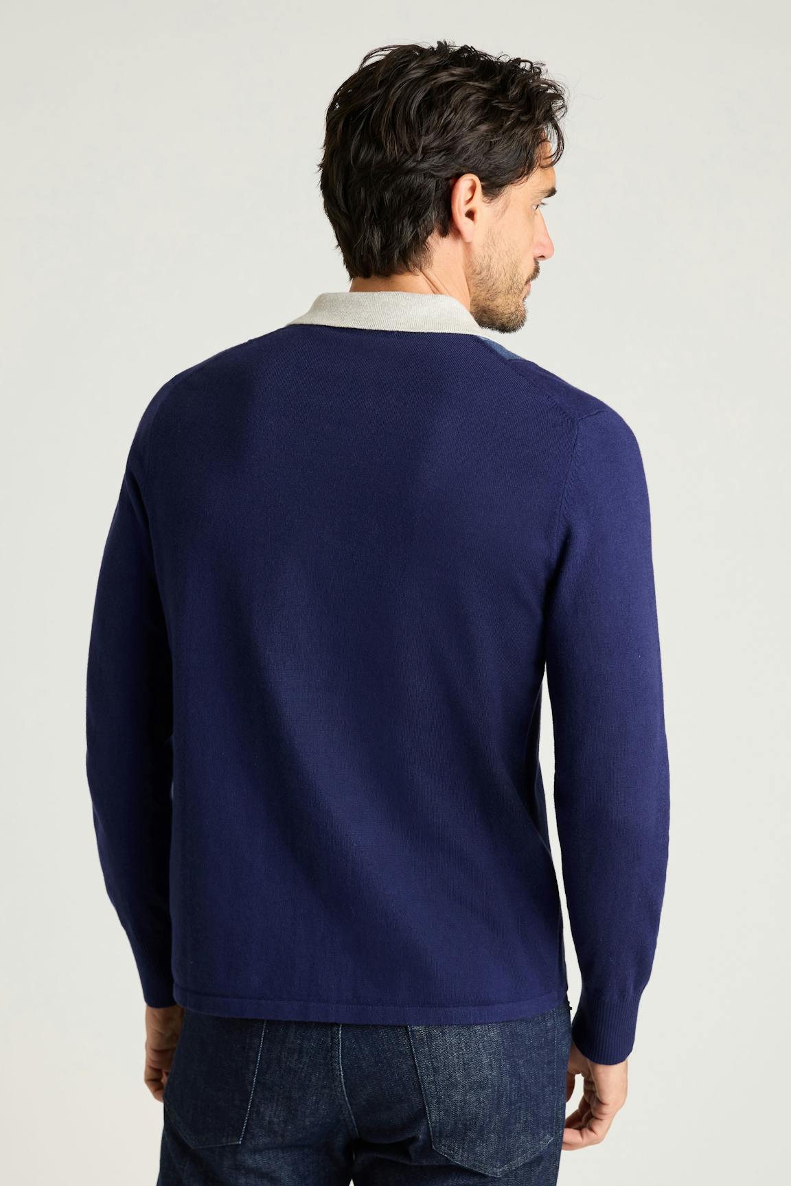 Hudson Long Sleeve Sweater Polo / Bonobos Outlet