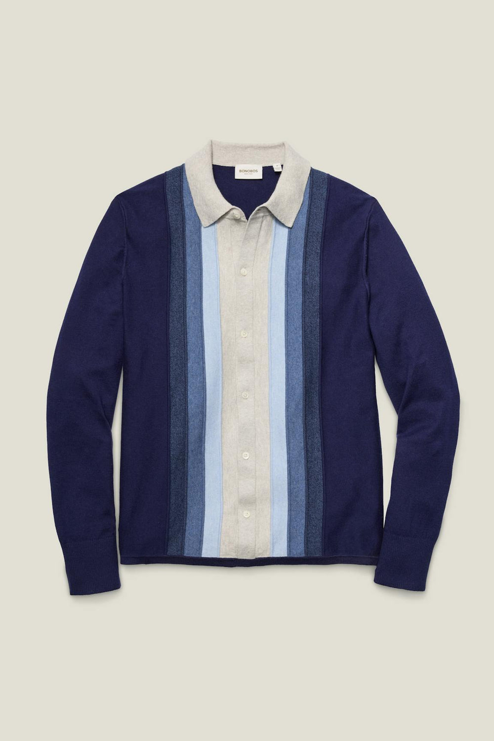 Hudson Long Sleeve Sweater Polo / Bonobos Outlet