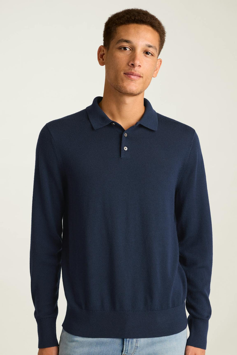 Merino Long Sleeve Sweater Polo / Bonobos On Sale