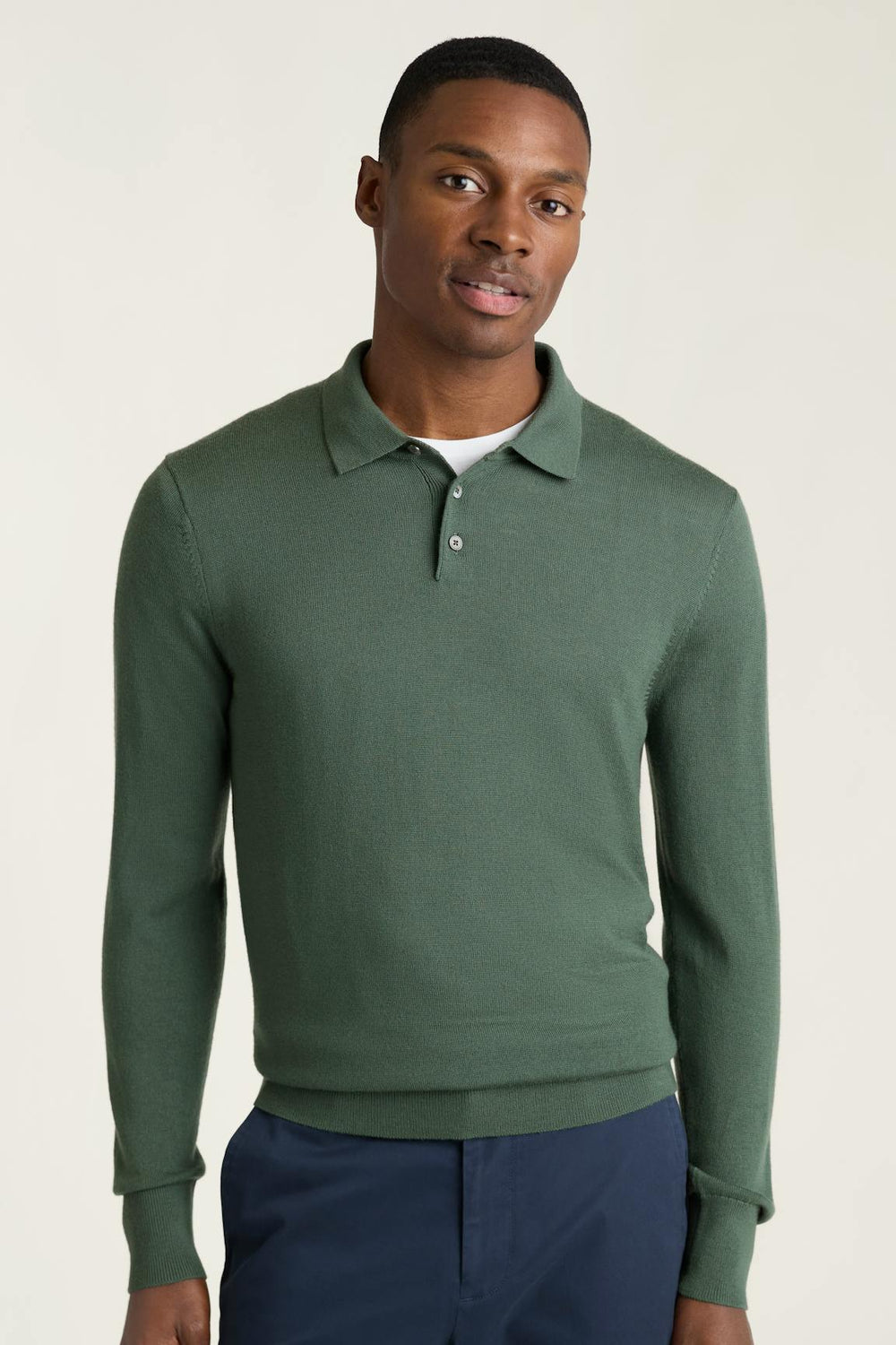 Merino Long Sleeve Sweater Polo / Bonobos us