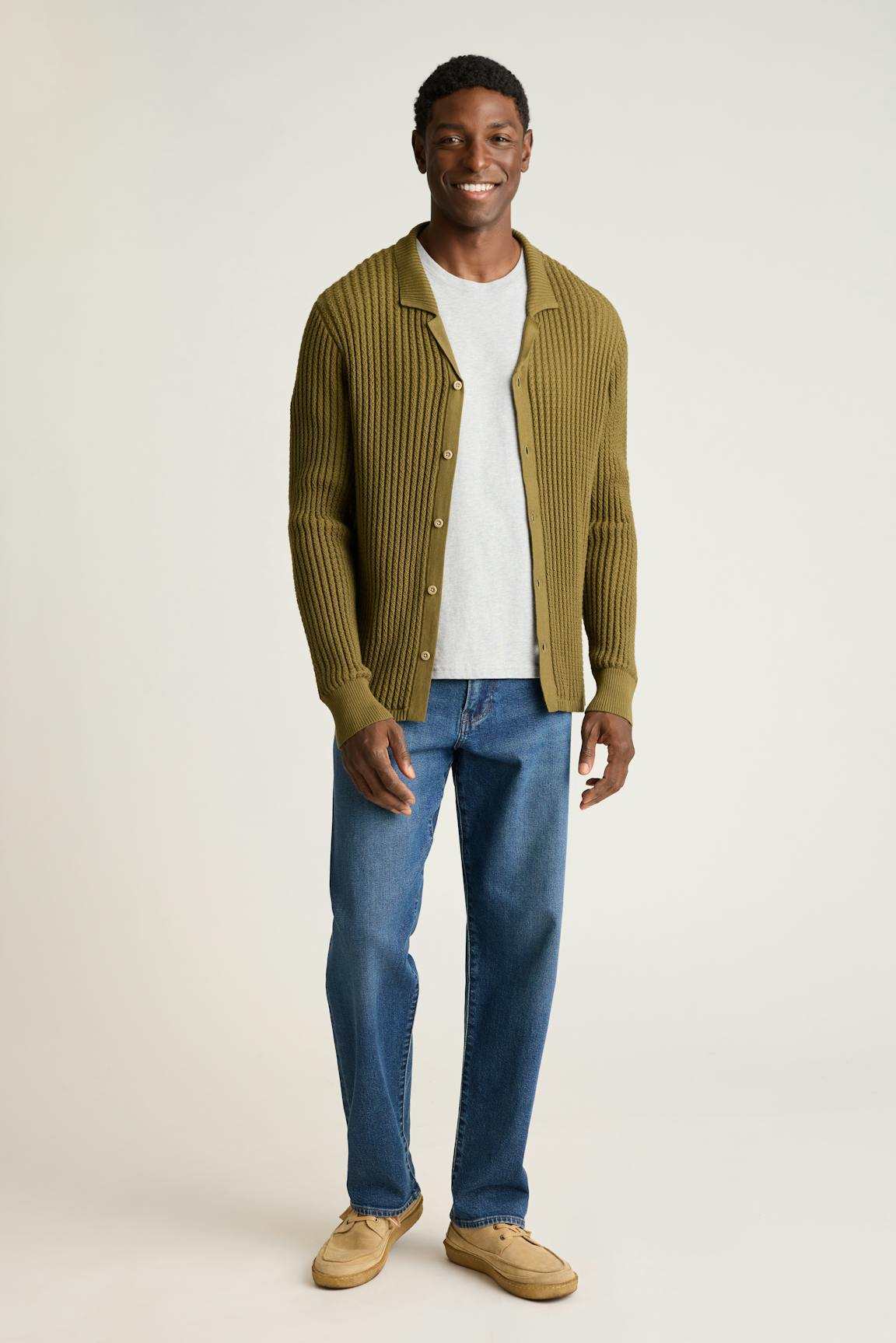 Hudson Long Sleeve Sweater Polo / Bonobos For Sale