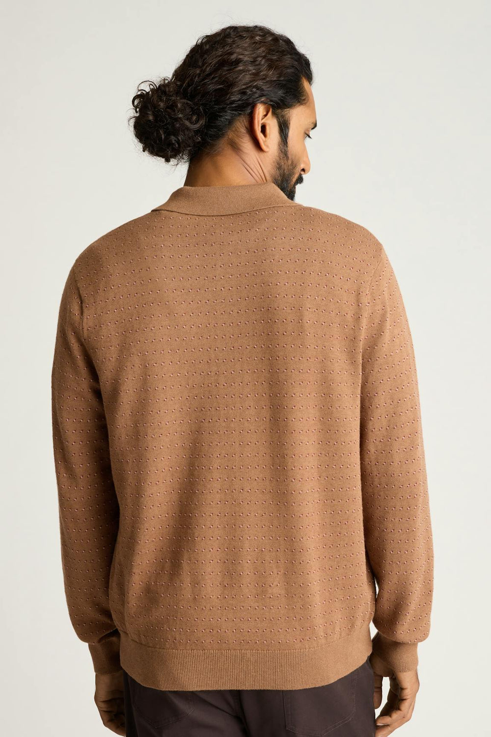 Hudson Long Sleeve Sweater Polo / Bonobos Online