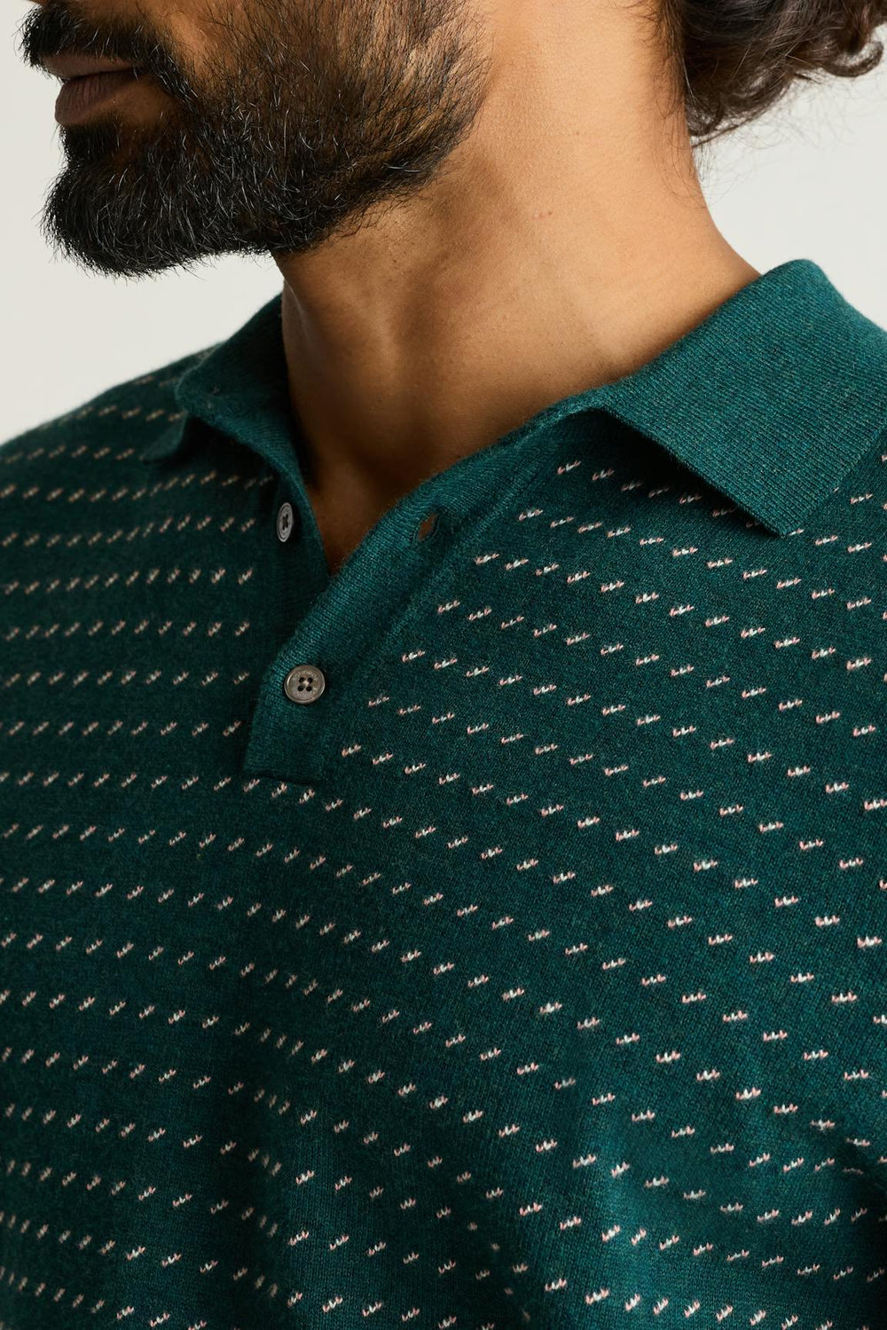 Hudson Long Sleeve Sweater Polo / Bonobos Outlet