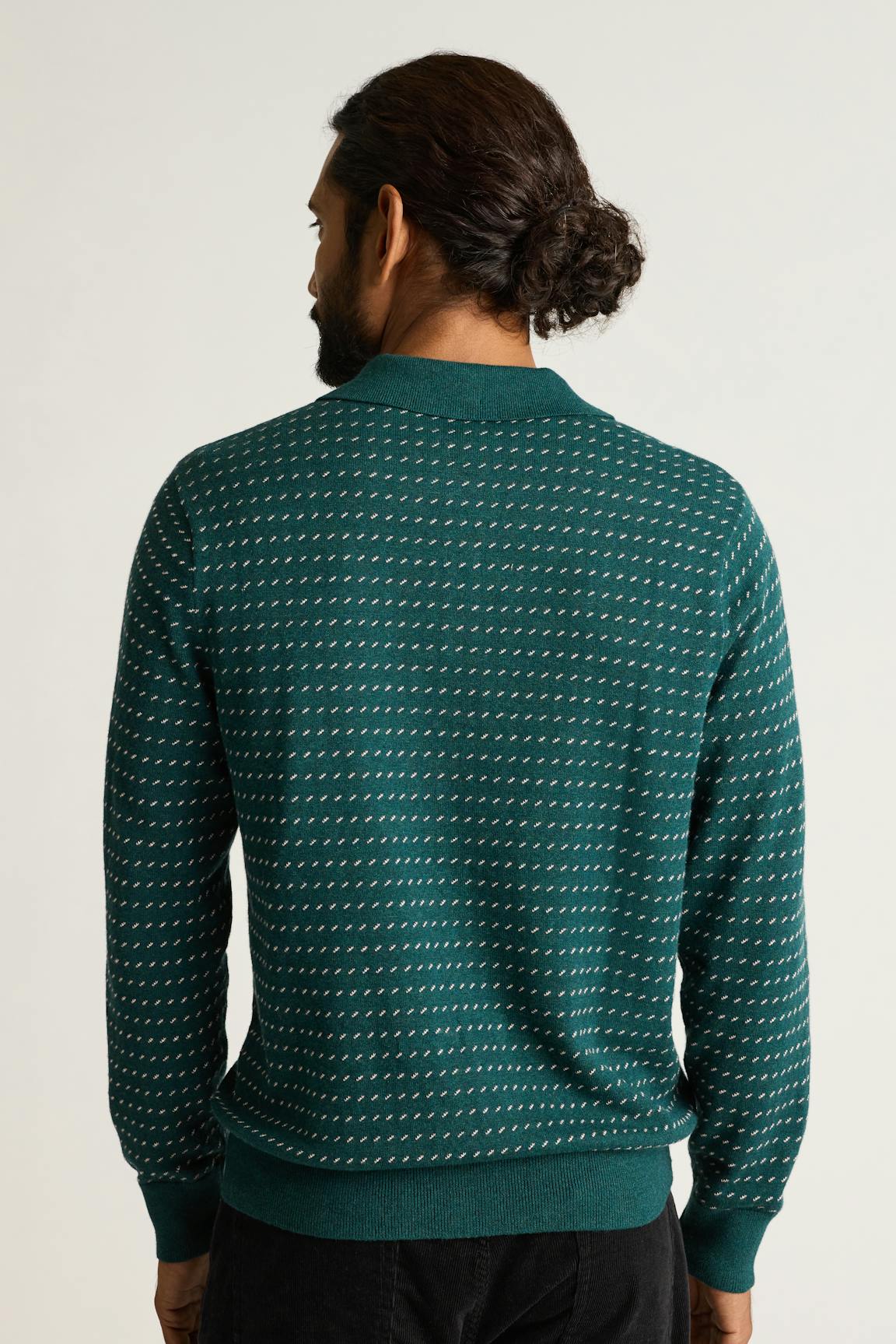 Hudson Long Sleeve Sweater Polo / Bonobos Outlet