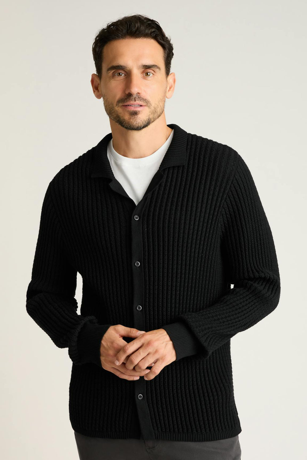 Hudson Long Sleeve Sweater Polo / Bonobos On Sale